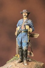 Figurino Pegaso  54mm  dipinti a mano:Brigadier General John Buford, 1st U.S. Ca