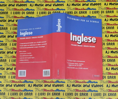 Book libro inglese dizionari - libro,