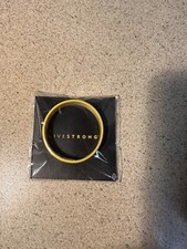 🔥LIVESTRONG LIVE STRONG 100% AUTENTICO BRACCIALE SUPPORTO CANCRO Taglia XS/M 7”🔥