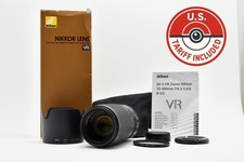 [OTTIME CONDIZIONI con scatola] Nikon AF-S NIKKOR 70-300mm f/4.5-5.6 G ED VR IF obiettivo zoom GIAPPONE