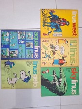 Lotto 5 fumetti Linus del 1969