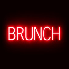 SpellBrite Insegna BRUNCH |