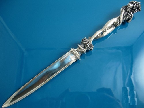 Tagliacarte argento apribuste - tagliacarte,