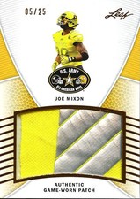 Joe Mixon 2014 Leaf US Army