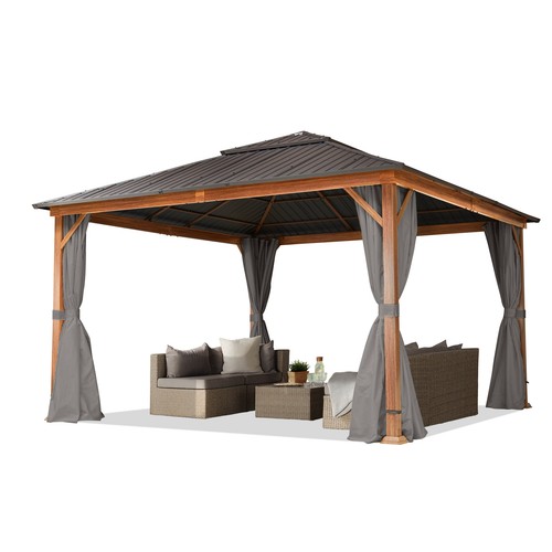 Gazebo giardino 4x4 m - giardino,