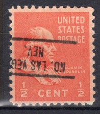 MM-2239; USA precancel; North Las Vegas (NV), tipo 734