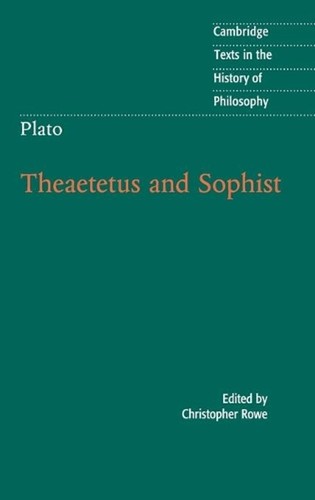 Plato theaetetus and sophist - plato:,