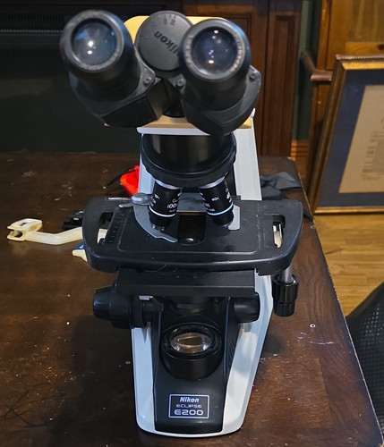 Nikon eclipse e200 microscopio - nikon,