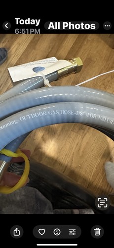 Natural gas hose low - natural,