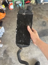 Radiatore Hm 50 Moto Honda Motard Enduro Nero Destro Dx