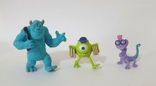 lotto 3 figure Disney  MONSTERS & Co James Sullivan, Mike Wazowski, Randall Bogg