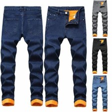 Pantalone uomo denim invernale