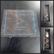 IAL SOUND PHONO & MICRO AMPLIFIER VINTAGE