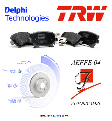 Kit dischi freno pastiglie - dischi, e