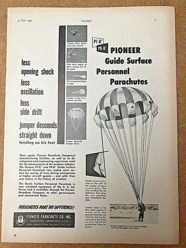 1953 aircraft advert pioneer - 1953,