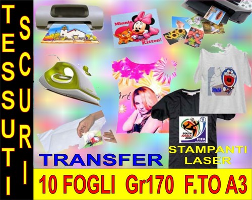 Fogli 170 gr carta - 10,