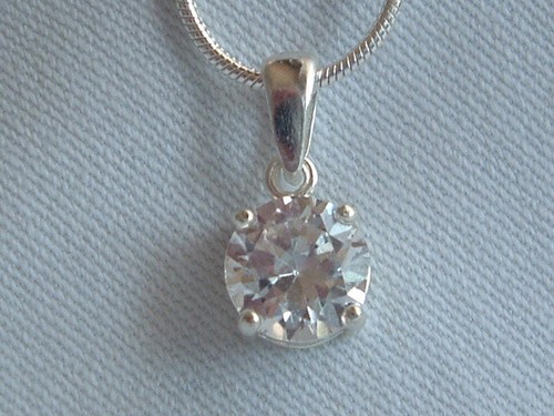 Collana ciondolo strass - collana,