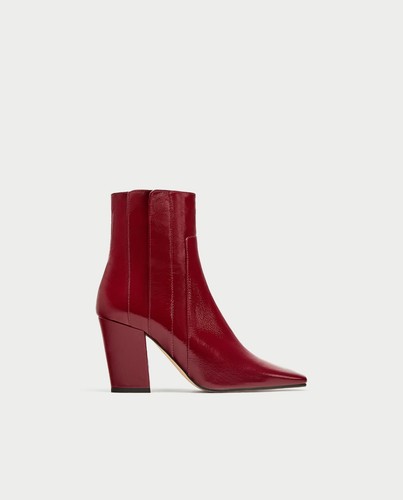 Zara stivaletti donna pelle - donna,