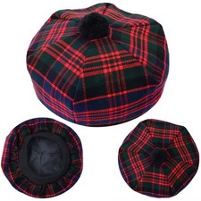 Cappello Macdonald Tartan Tam