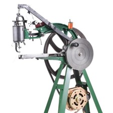 Macchina da cucire in pelle