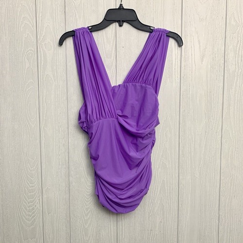 Top smanicato viola pinko - smanicato,