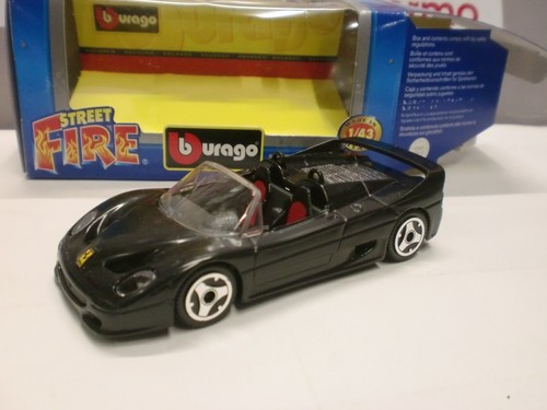 Burago ferrari f50 nera - -,
