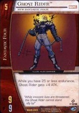 Ghost Rider, New Fantastic Four - Unlimited - Marvel Origins - Vs System