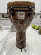 Remo Djembe Drum Leon Mobley
