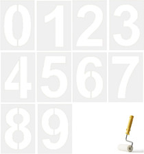 Pezzi stencil numeri - stencil,