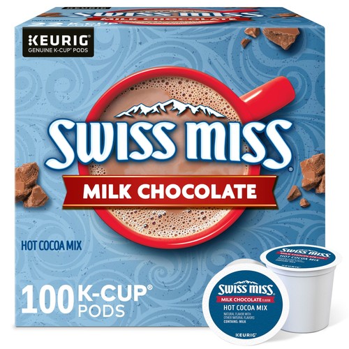 Swiss miss milk chocolate hot - milk,