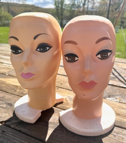 Set supporto parrucca - , vintage
