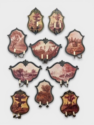 Serie applique dipinte - 10,