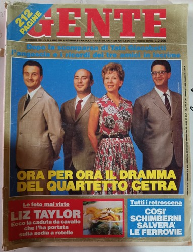 Gente ora per - gente, dramma