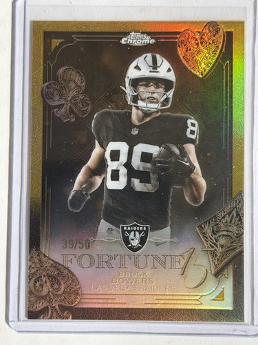 Brock bowers topps - topps, chrome