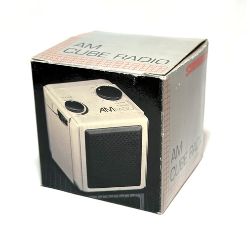Vintage americana am - 80's, cube