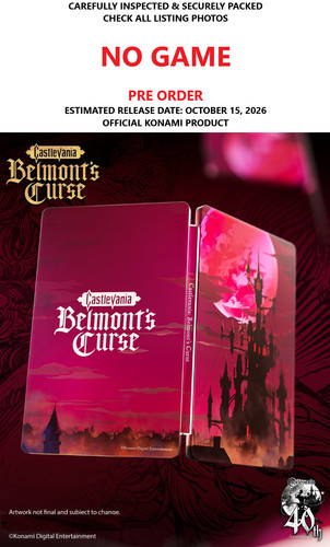 Steelbook castlevania - steelbook,