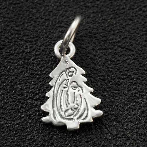 925 sterling silver nativity - silver,