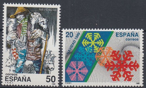 Spagna 1983 mi 2857 58 - spagna, **