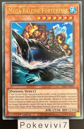 Carte mega baleine - yu-gi-oh!,