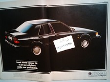 SAAB 9000 SEDAN CD 1988 PUBBLICITÀ ADVERTISING WERBUNG ITALIAN CLIPPING