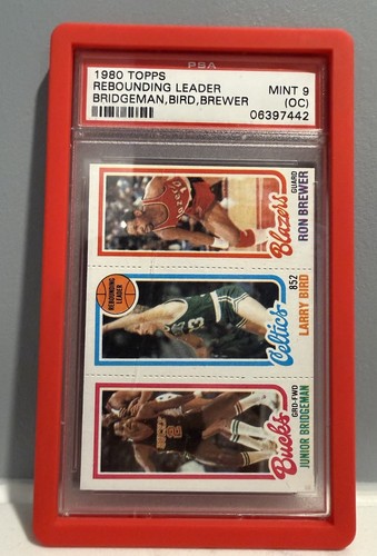 Rebounding leader 1980 topps - leader,