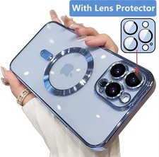 Cover Iphone Custodia Per Apple Iphone 16 15 14 13 12 11 Pro Max Plus Magsafe