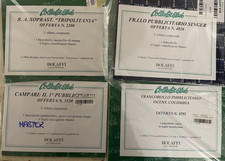 Lotto francobolli certificati