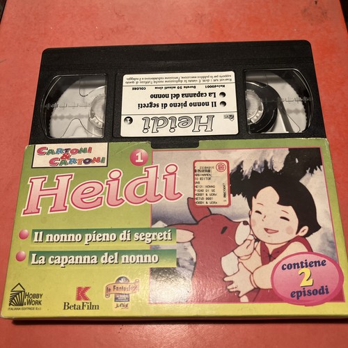Videocassetta vhs heidi il - vhs,