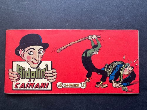 Fumetto striscia ridolini - striscia,