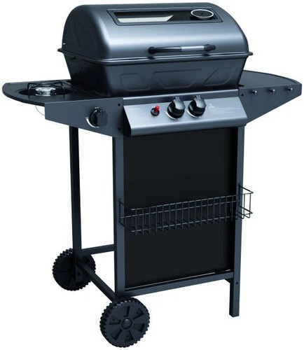 Bakaji barbecue gas con 2 - bakaji,
