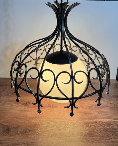 Lampadario gotico vintage 1976