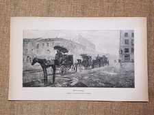 Extra muros Quadro di Rodolfo Paoletti di Venezia Stampa del 1896