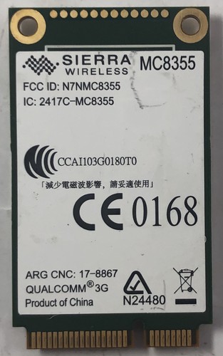 Scheda dati mobile wireless