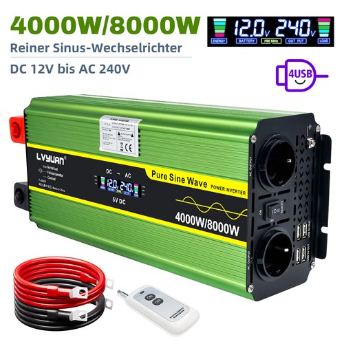 4000w 8000w sinusoidale puro - sinusoidale,